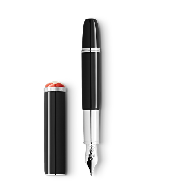 Montblanc Heritage Rouge et Noir "Baby" Edición Especial Pluma estilográfica (F) negra - 1