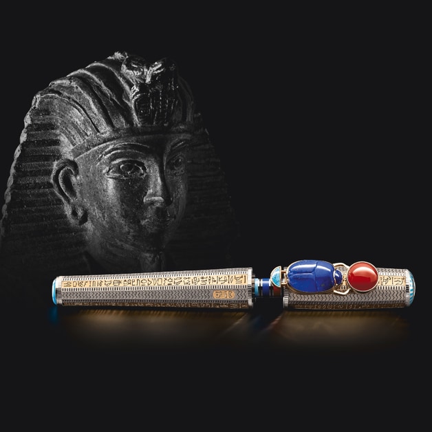 Montblanc Heritage Egyptomania A Revival of Ancient Egyptian Treasures Limited Edition 72 Fountain Pen - 4