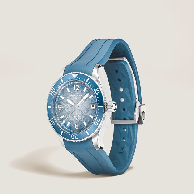冰川系列潜水无氧腕表 冰晶蓝特别款 - 4