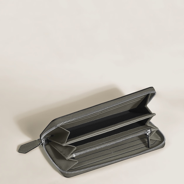 Sartorial Cartera con cremallera alrededor para 12 tarjetas - 6