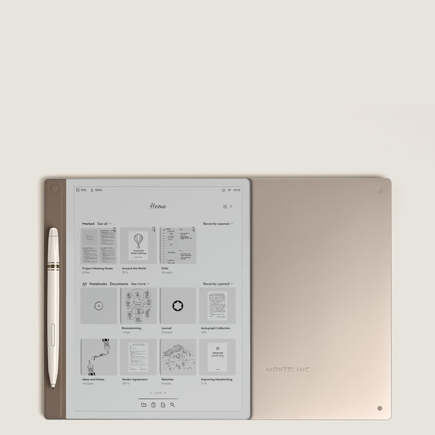 Montblanc Digital Paper, Elixir Gold - 7