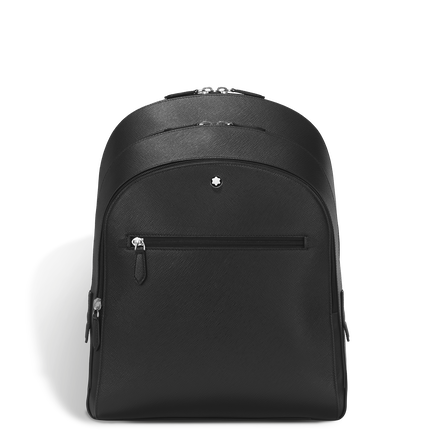 Medium Backpack with 3 Compartments in Sartorial Leather