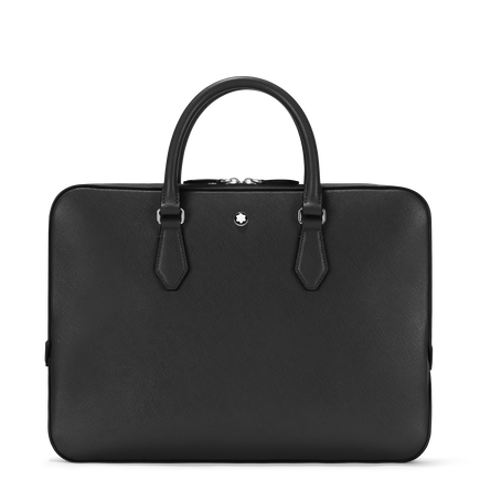 Thin Briefcase in Sartorial Leather