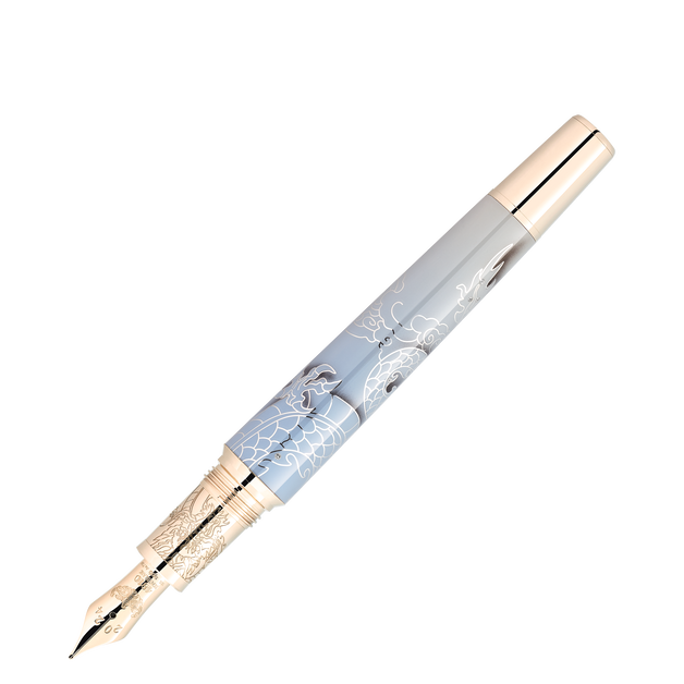 A Journey Among Dragons The Hovering Dragon Limited Edition 88 Fountain Pen - 4
