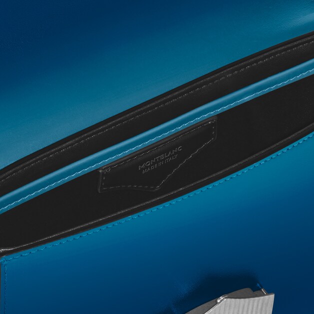 大班系列山峰扣墨韵迷你邮差包 雾霾蓝 - 6