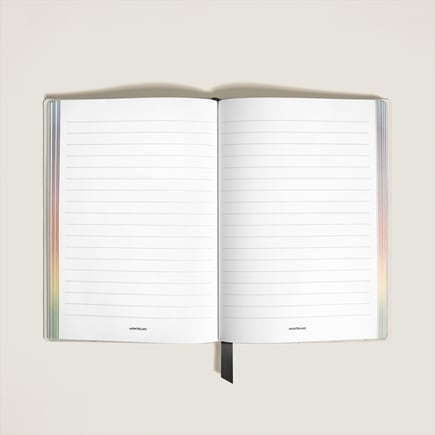 Carnet format moyen, Writers Edition Hommage à Johann Wolfgang von Goethe, blanc, pages lignées