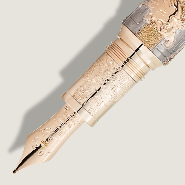 A Journey Among Dragons The Coiling Dragon Limited Edition 8 Fountain Pen - 2