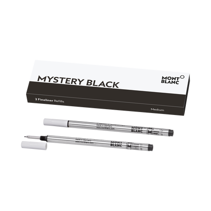 2x Fineliner Refills, Mystery Black