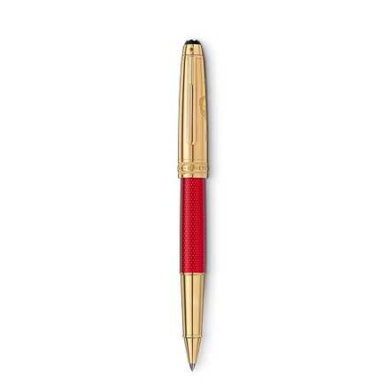 Meisterstück Solitaire Doué Red Hour Classique Rollerball Edición Especial