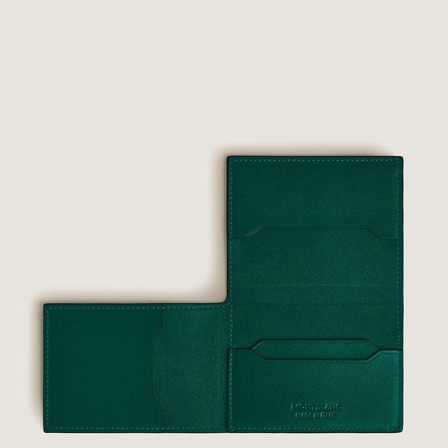 Tri-Fold Card Holder 4cc in Soft Leather - 5