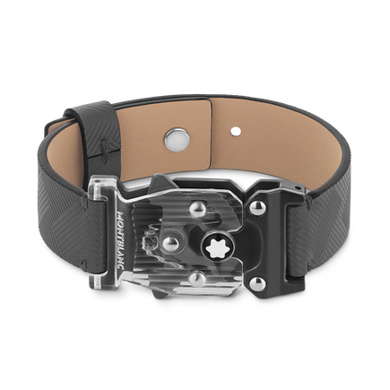 Montblanc Extreme 3.0 Pulsera gris con cierre de Plexiglas