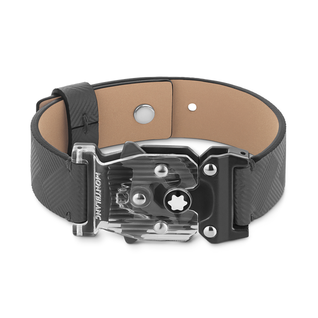 Montblanc Extreme 3.0 Pulsera gris con cierre de Plexiglas - 1