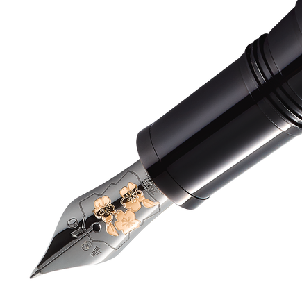 Stylo à plume incurvée Meisterstück Calligraphie Maki-e LE 88