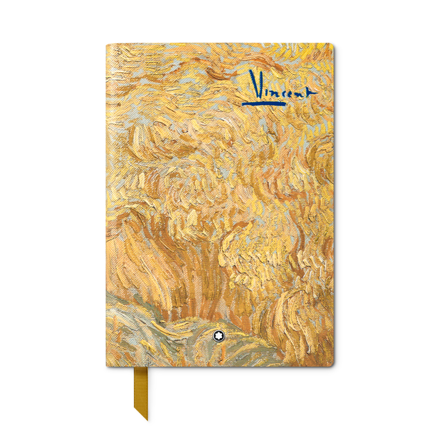 Notebook #146 small, Homage to Vincent Van Gogh, Yellow - Lined - 1