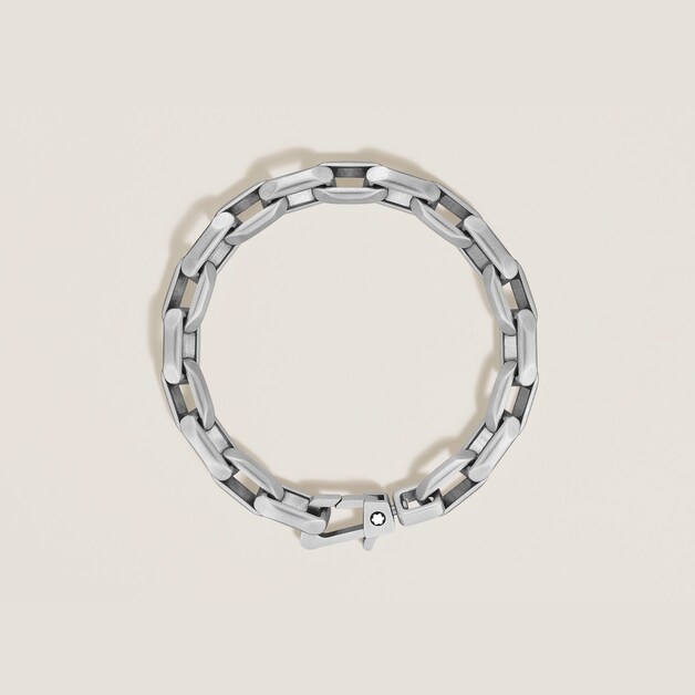 Bracelet in Steel with Octagonal Shaped Chain - 3