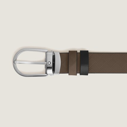 Horseshoe 30 mm Reversible Belt in Extreme Leather