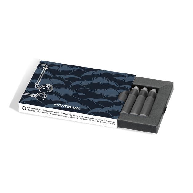 Ink Cartridges, Meisterstück Around the World in 80 Days, Blue - 8-unit package - 1