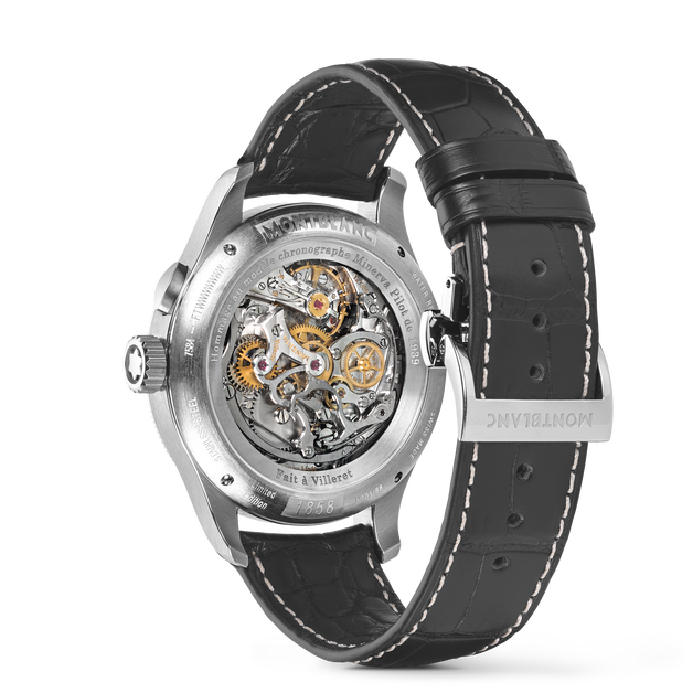 Montblanc 1858  Minerva Monopusher Chronograph Red Arrow Limited Edition - 88 pieces - 5