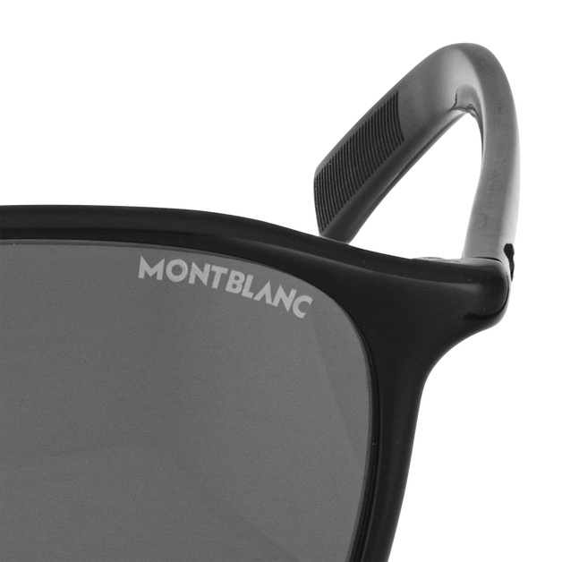 Squared Sunglasses with Black Coloured Acetate Frame - 3