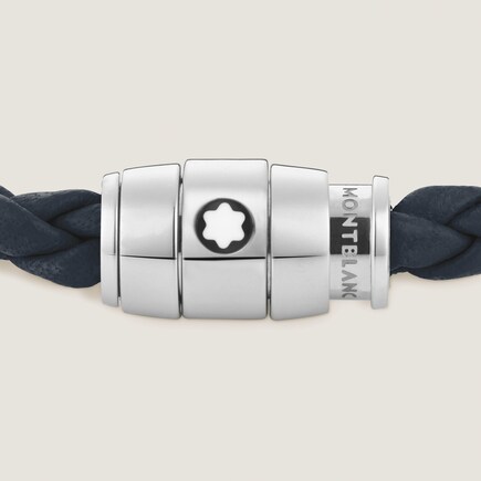 Bracelet Small, Soft Leather, Avio Blue