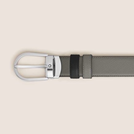Horseshoe 30 mm Reversible Belt in Sartorial Leather