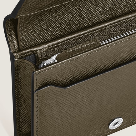 Nano Continental Wallet in Sartorial Leather
