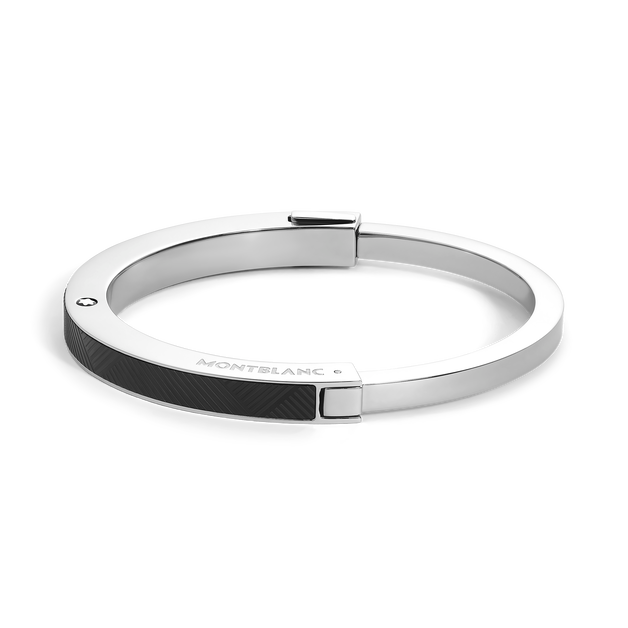 Bangle in Steel with Extreme Pattern - 1