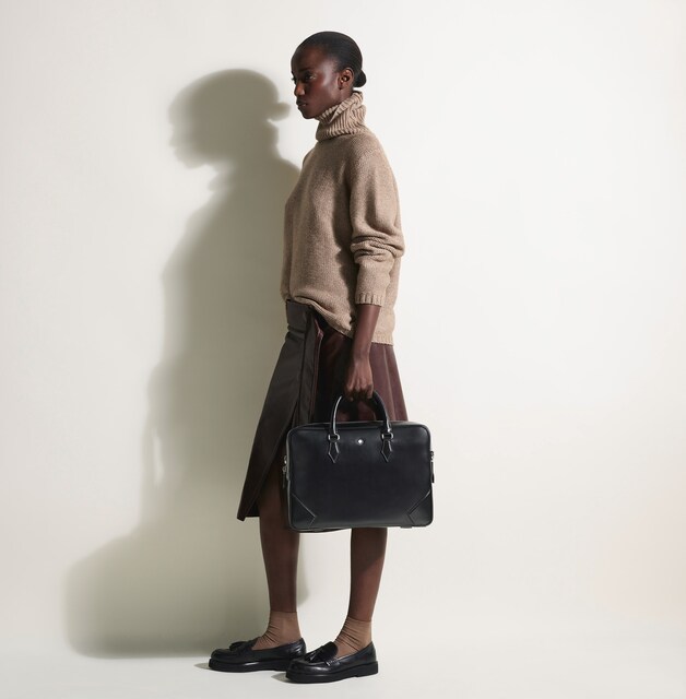 Medium Briefcase in Meisterst&uuml;ck Leather - 6