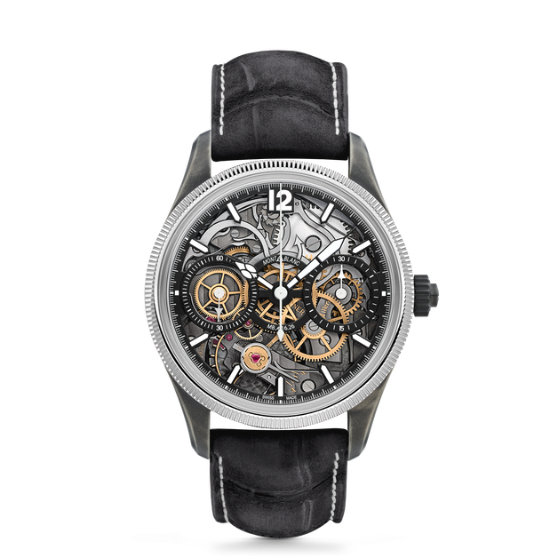 Montblanc 1858 The Unveiled Secret Minerva Monopusher Chronograph Limited Edition - 88 pièces - 1
