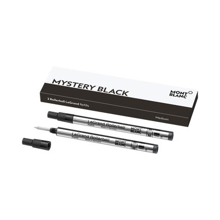 2 LeGrand Rollerball-Minen, Mystery Black (M)