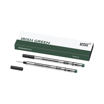 2 Rollerball Refills, Irish Green - Medium