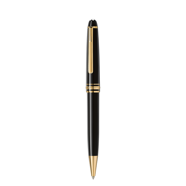 Meisterstück Gold-Coated Classique Ballpoint Pen - Black