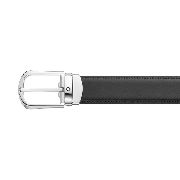 Horseshoe 30 mm Reversible Belt in Leather - 4