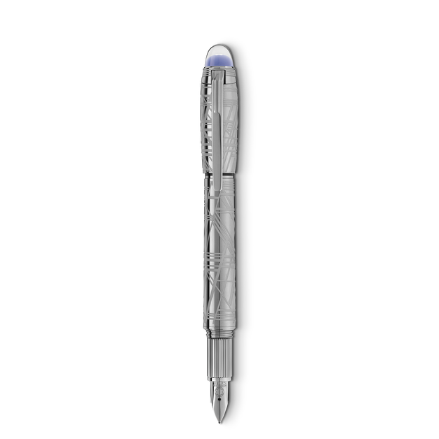 Starwalker Space Blue Metal Fountain Pen - 1