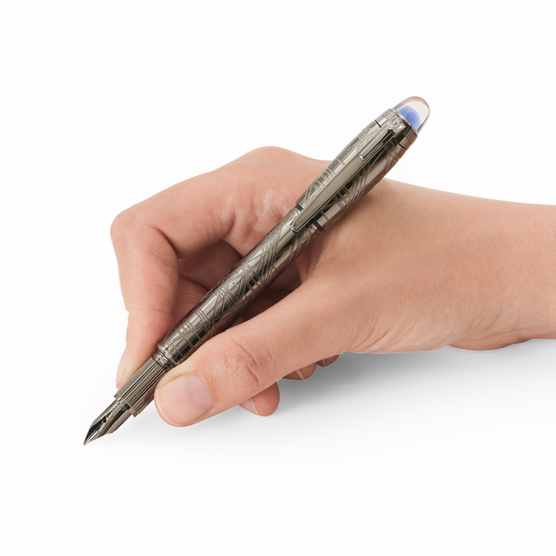 Starwalker Space Blue Metal Fountain Pen - 2