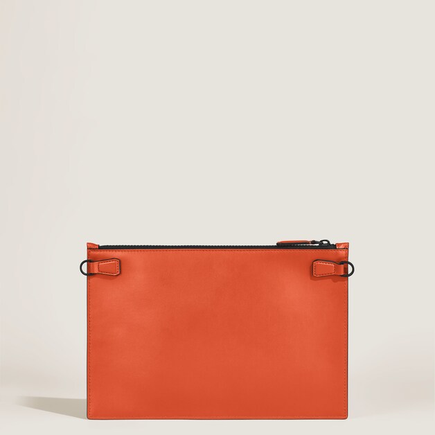 Clutch in Extreme Leather - 4