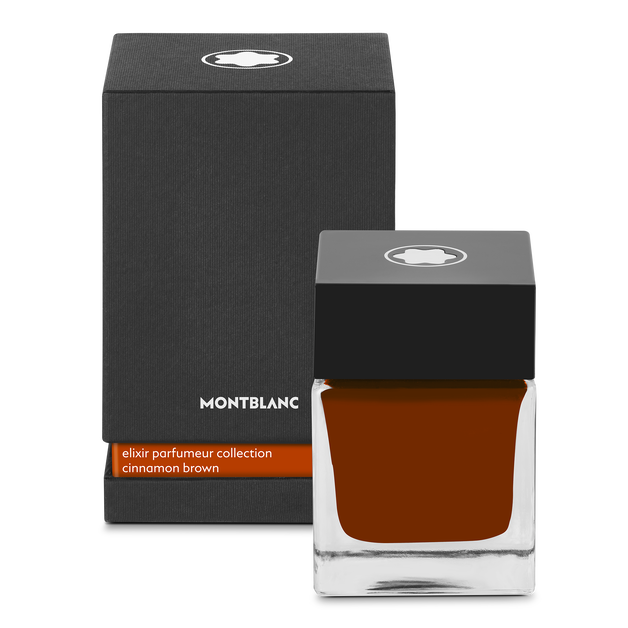 Encrier 50 ml, marron, Elixir Parfumeur, parfum cannelle - 1