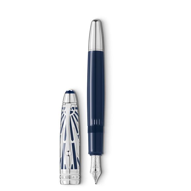 美品 モンブラン マイスターシュテュックプラチナコーティング ル・グラン万年筆 MONTBLANC/モンブラン通販 | マイスターシュテュック プラチナ