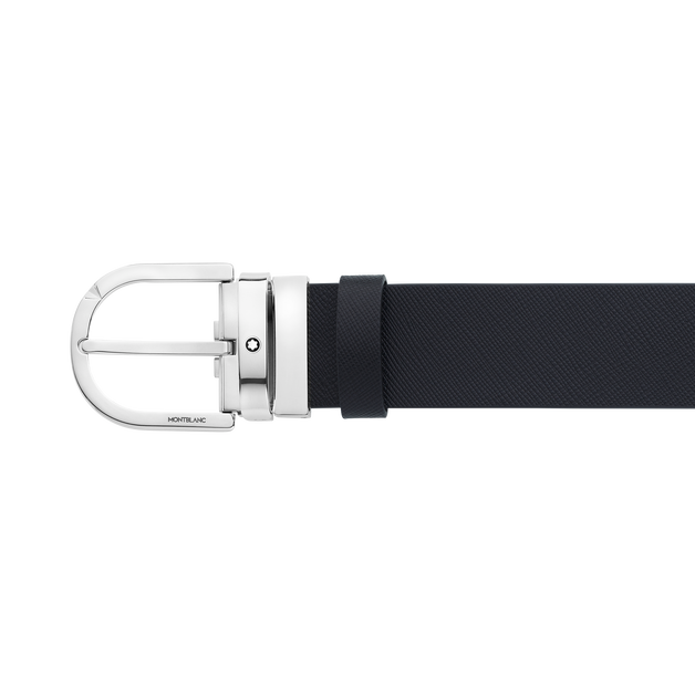Horseshoe 35 mm Reversible Belt in Sartorial Leather - 5