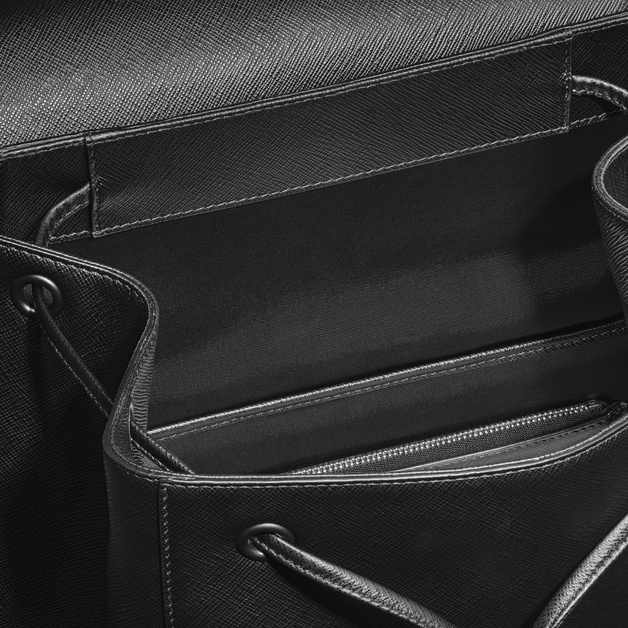 Medium Backpack in Sartorial Leather - 6