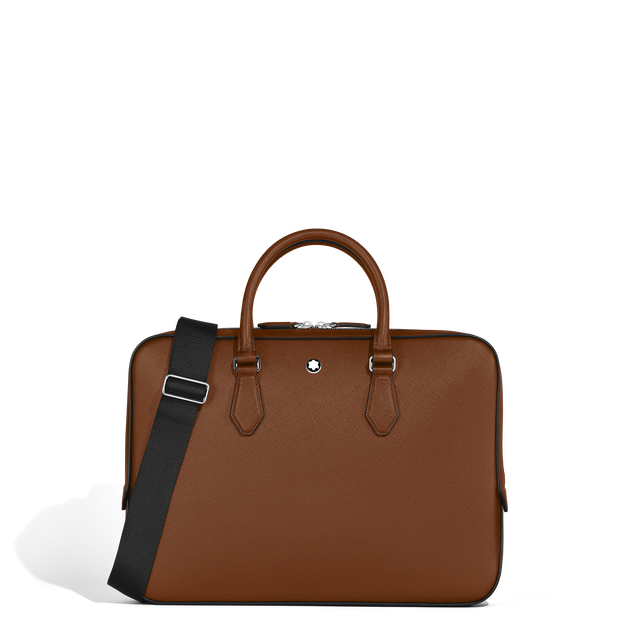 Flache Schreibmappe aus Sartorial Leder - 1