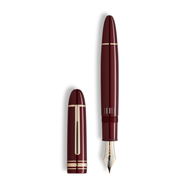 2本セットMontblanc 万年筆 バーガンディ マイスターシュテュック バーガンディレッド 149 万年筆