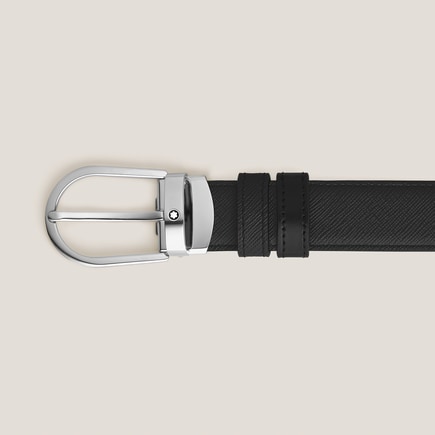 Horseshoe 30 mm Reversible Belt in Sartorial Leather
