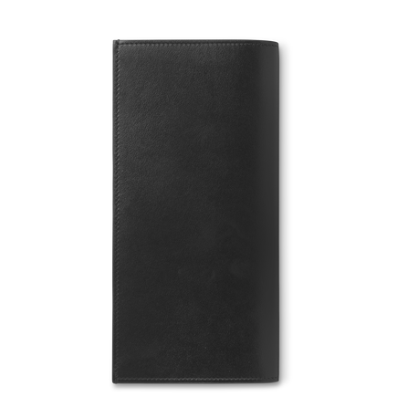 Cartera Alargada para 14 Tarjetas con Cremallera de Piel Meisterstück