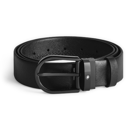 Horseshoe 35 mm Belt in Sartorial Leather,  Horseshoe 35 mm Belt in Sartorial Leather