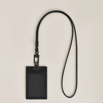 Card Holder with Strap in Extreme Leather