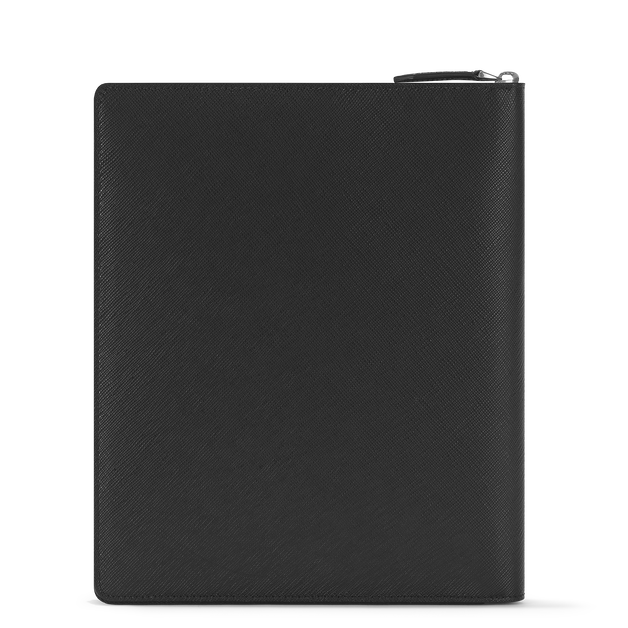 Notes Holder Small Zip Sartorial Black - 5