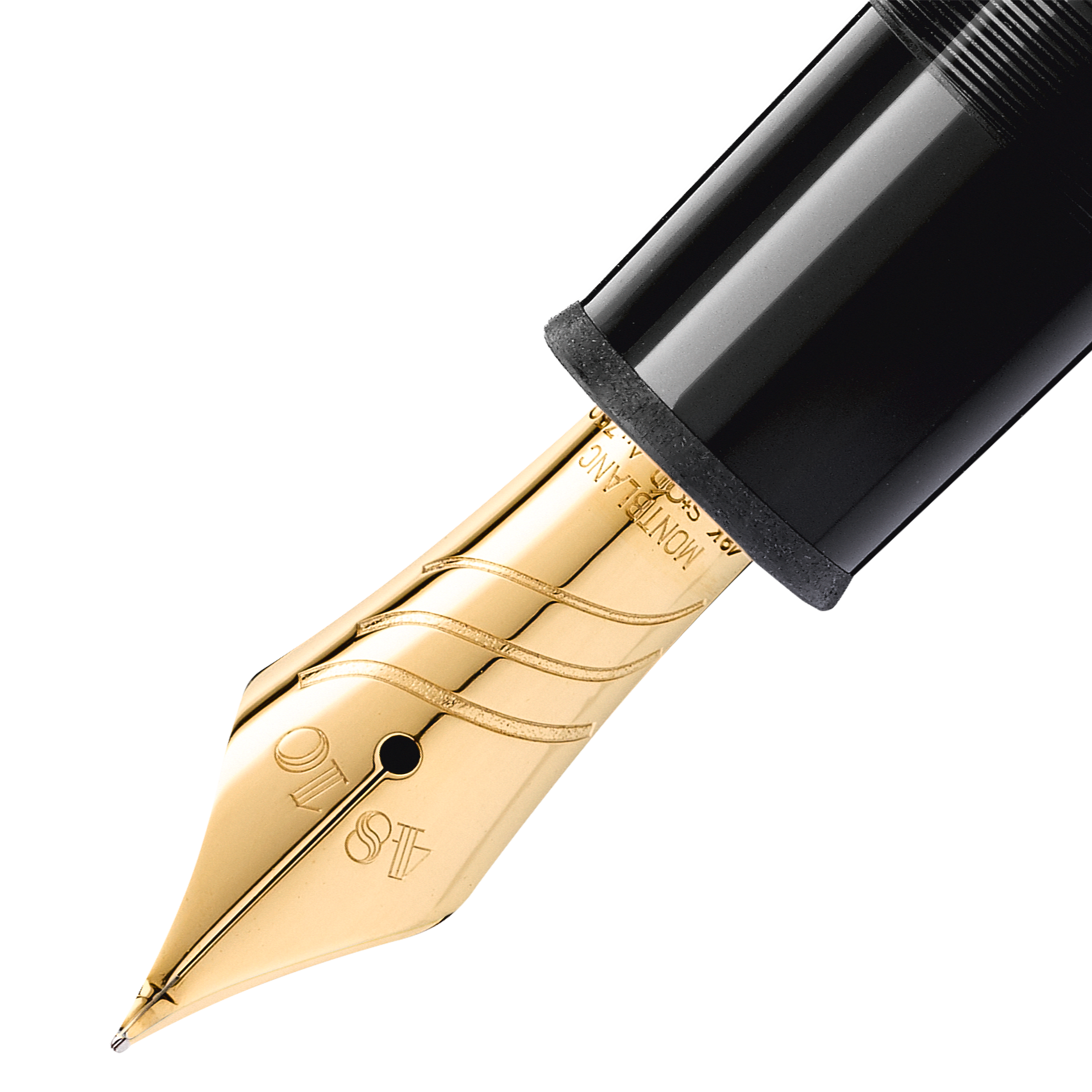 Meisterst&uuml;ck Gold-Coated 149 Calligraphy Fountain Pen Curved Nib