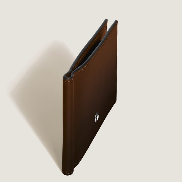 Wallet 6cc with Money Clip in Meisterstück Sfumato Leather - 5