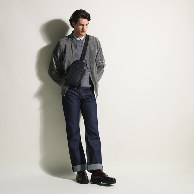 Medium On-Body Bag in Extreme Leather - 6